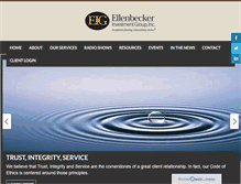 Tablet Screenshot of ellenbecker.com